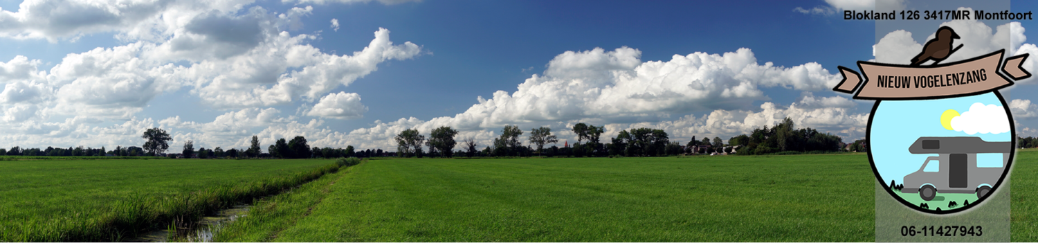 Camperplaats Nieuw Vogelenzang te Montfoort